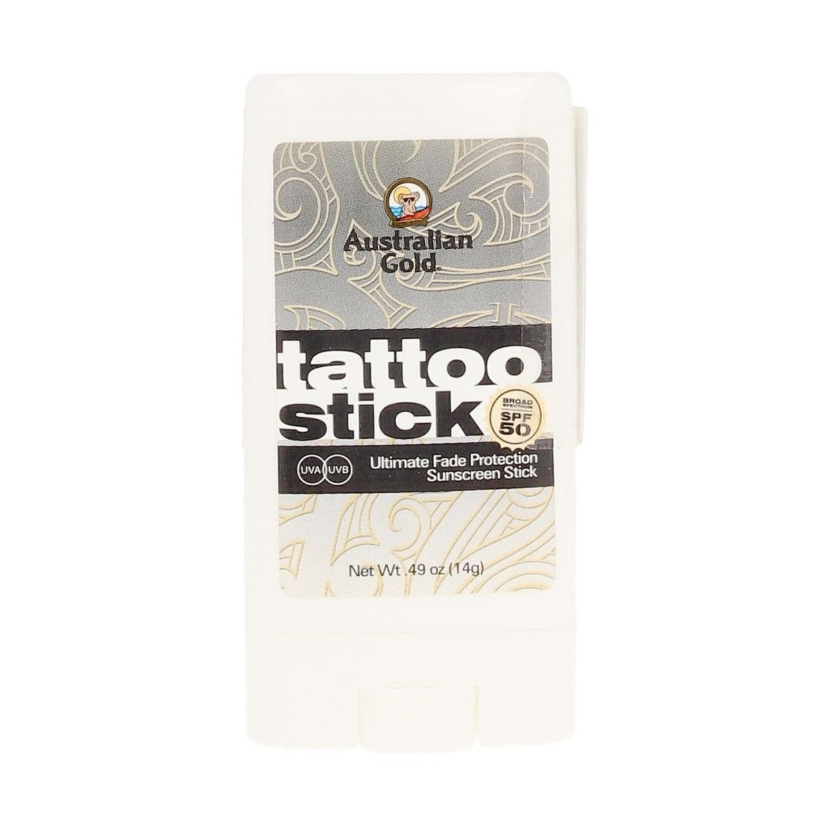 Australian Gold Sunscreen Stick for Tattoos SPF 50, 14 g