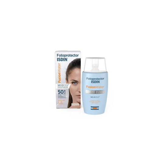 ISDIN Fusion Water Magic SPF50, 50 ml, daily facial sunscreen, ultra-light texture