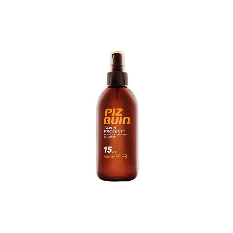 Piz Buin Tan & Protect Accelerating Oil Spray SPF 15, 150 ml