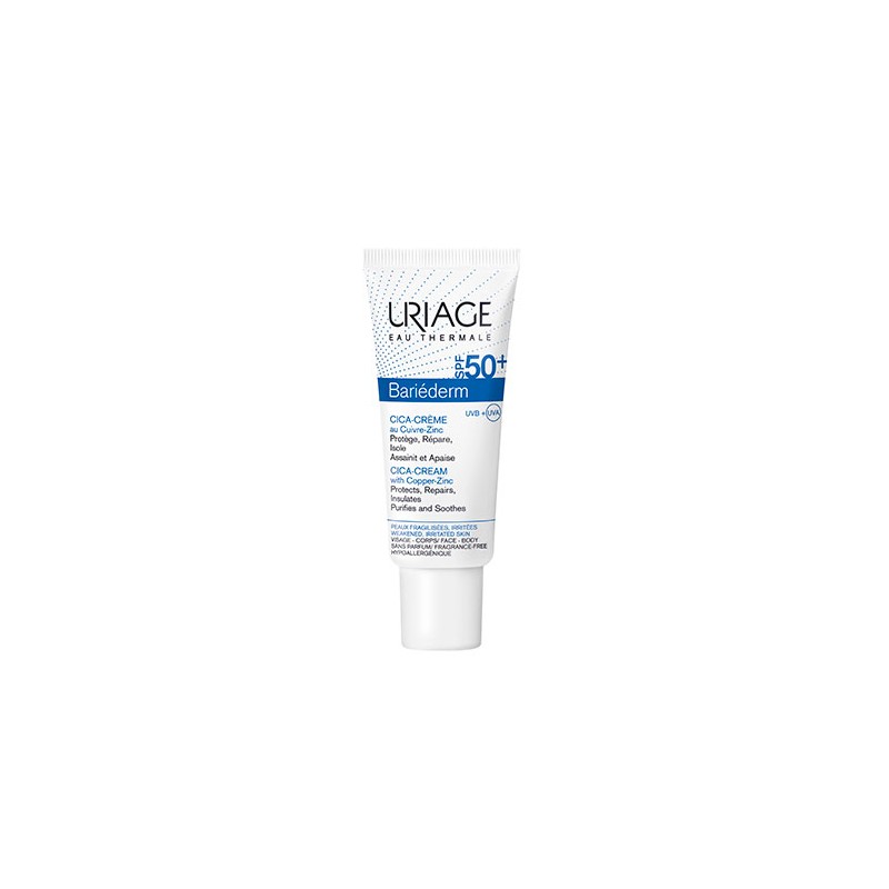 Uriage Bariederm Cica Cream SPF50+ 40 ml