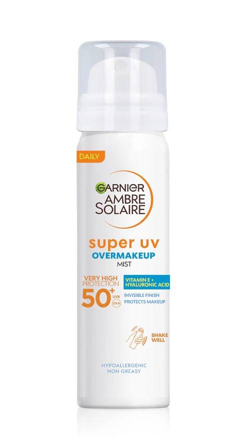 Garnier Protective Facial Mist Spf 50 Ambre Solaire Super Uv - 75 ml