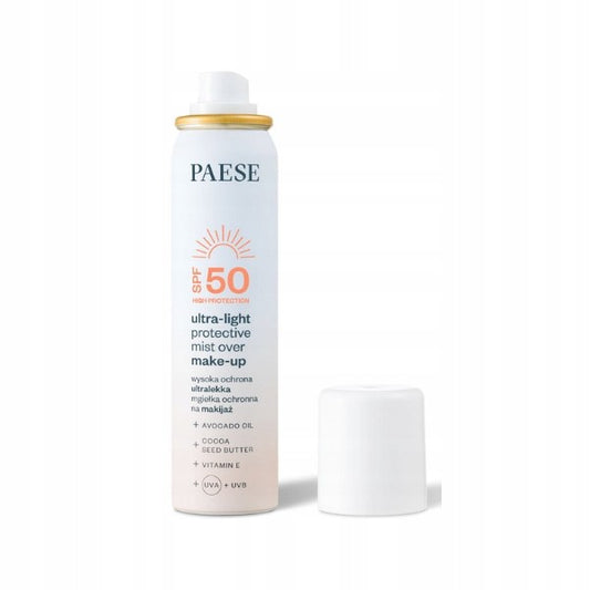 Paese Ultra Light Protective Makeup Mist SPF 50 75ml