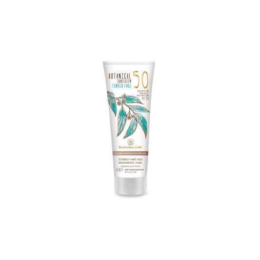Australian Gold Botanical Tinted Facial Sunscreen SPF 50, 89 ml