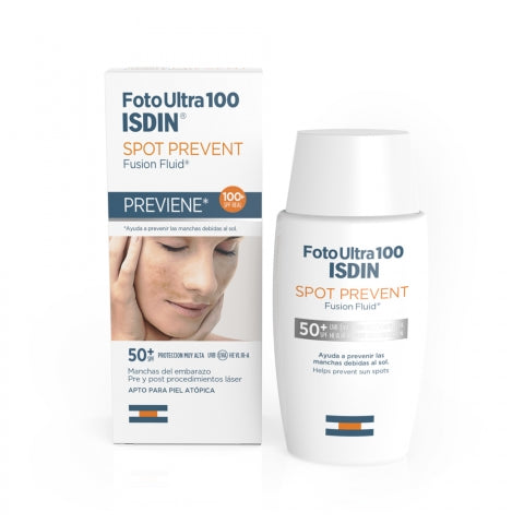 FotoUlta100 ISDIN Spot Prevent SPF50+ Fusion Fluid High Protection 50ml