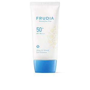 FRUDIA WELCOS Sun Block Day Cream Essence Facial SPF Organic Moisturizing Face Cream, 50 ml
