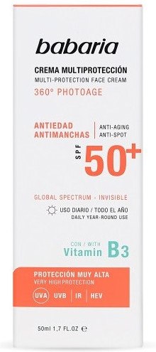 Solar Multiprotection Antispot Cream SPF50+ 50ml