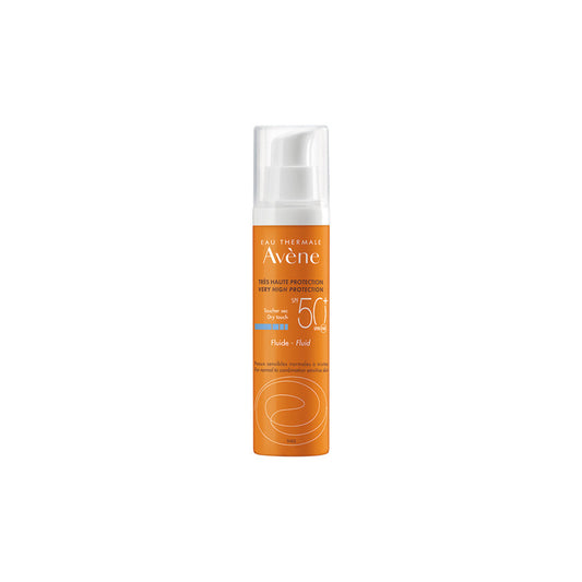 Avene Facial Fluid with Very High Protection Factor SPF 50+, 50 ml