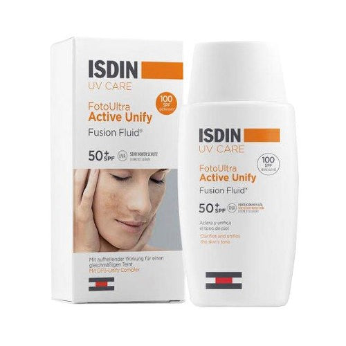 FotoUltra 100 ISDIN Active Unify SPF 50+ Facial Sunscreen 50ml