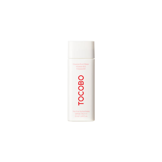 TOCOBO Vita Tone Up Sunscreen SPF 50+ PA++++, 50 ml, natural ingredients, moisturizing vitamin sunscreen