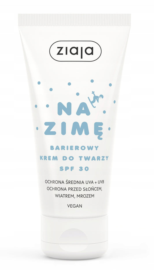 Ziaja Winter Barrier Face Cream SPF 30 50 ml – Protects and hydrates your skin