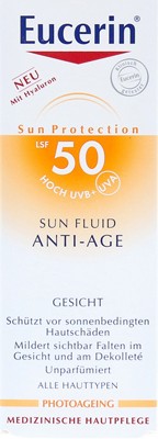 Eucerin Photoaging Control Face Sun Fluid SPF 50 50ml Solution