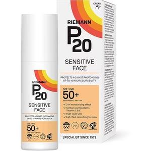 P20 Sensitive Face SPF50+ UV protection cream 50 g