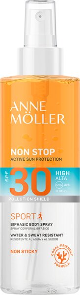 Anne Moller Non Stop Sport Biphasic Body Spray SPF 30, 150 ml 