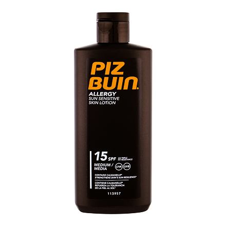 Piz Buin Allergy Sun Lotion for Sensitive Skin, SPF 15, 200 ml