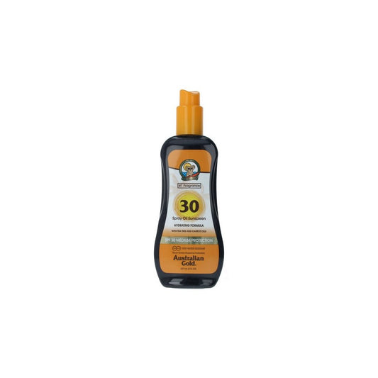 Australian Gold SPF 30 Oil Spray, Sunscreen and Tanning Oil, 237 ml 