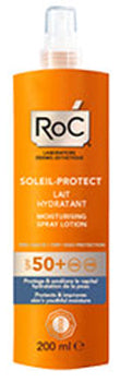 RoC Soleil-Protect Moisturizing Spray Lotion SPF 50, non-greasy sunscreen, high UVA/B protection, water-resistant, 200 ml 