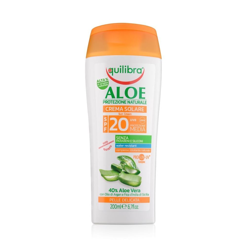 Aloe Body Sunscreen Cream SPF 20 200ml 