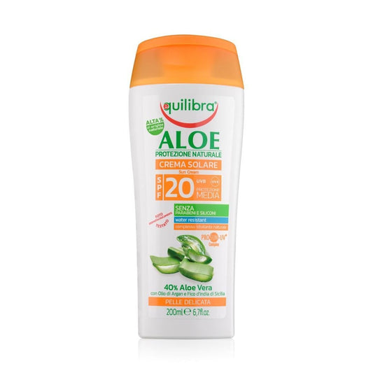 Aloe Body Sunscreen Cream SPF 20 200ml 