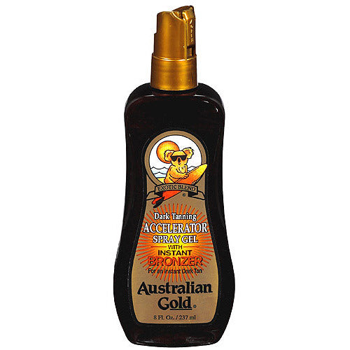 Australian Gold – Dark Tan Accelerator Spray Gel, 237 ml 