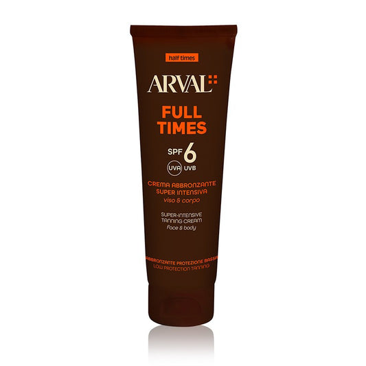 ARVAL Full Times SPF6 Super-Intensive Sunscreen Cream for Face and Body, 150 ml