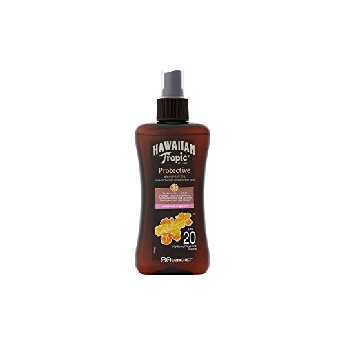 Hawaiian Tropic Protective Dry Oil Spray SPF 20, 200 ml