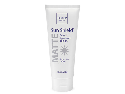 Obagi Sunscreen Sun Shield Matte Broad Spectrum SPF 50 Sunscreen 3oz