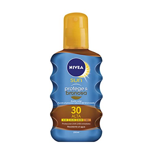 Nivea Sun Protect and Bronze Tan Activating Protective Oil SPF 30 200ml 