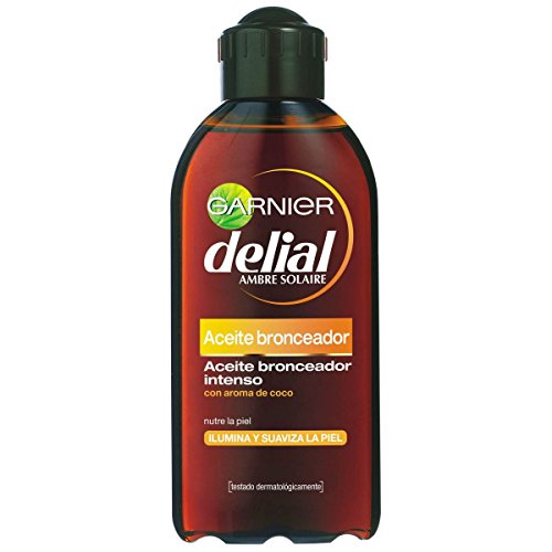 Delial Intensive Tanning Oil with Coconut Scent, 200 ml