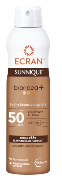 Ecran Sunnique Broncea+ Mist Protect SPF50 250ml 