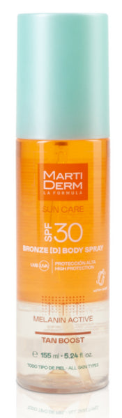 Martiderm Sun Care Bronze D Body Spray SPF 30, 155 ml 