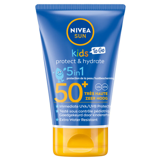 Nivea Sun Kids Protect &amp; Hydrate To Go Pocket-Sized Sun Milk SPF 50, 50 ml