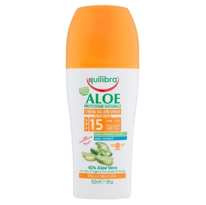 Aloe Sunscreen Spray SPF 15 Medium Protection 150 ml